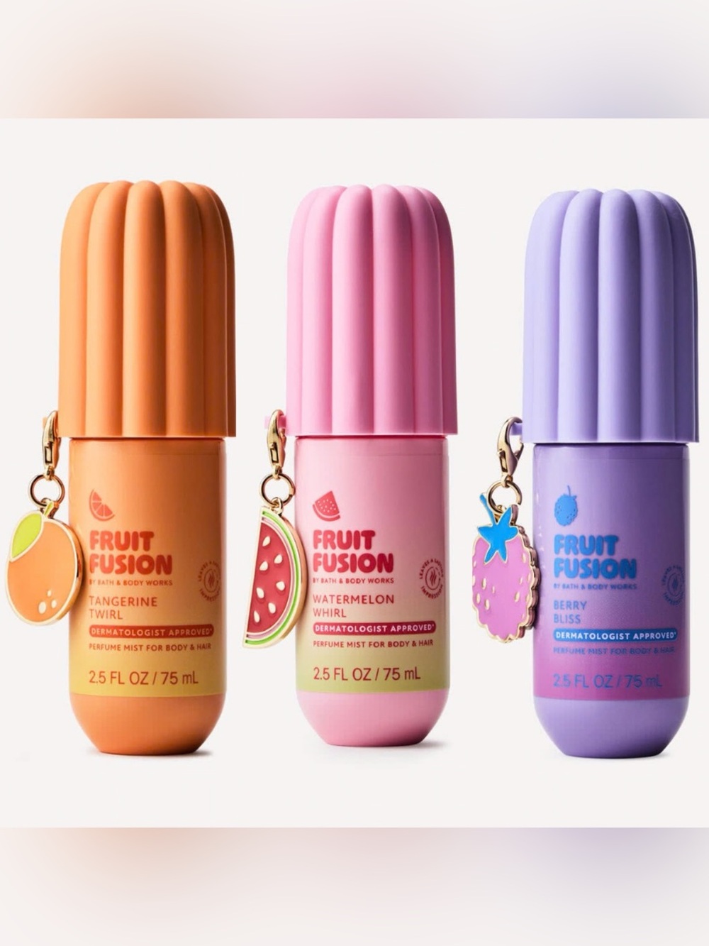 Bath & Body Works Fruit Fusion Travel Size Mists (3)